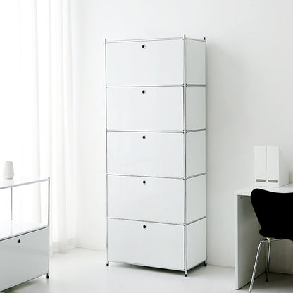 SIMPLIE モジュール5ドア収納ラック｜BC101