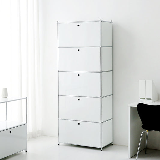 SIMPLIE モジュール5ドア収納ラック｜BC101