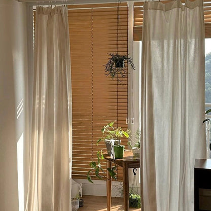 ブリーズストライプカーテン｜Breeze stripe curtain