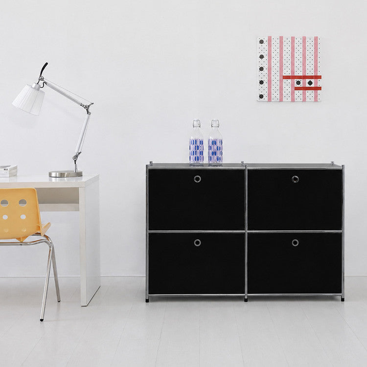 SIMPLIE モジュール4ドアキャビネット 2x2｜BC606