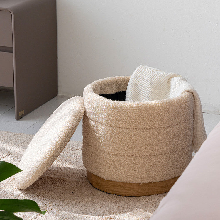 ネルソン ブークレ収納スツール｜A型