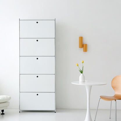 SIMPLIE モジュール5ドア収納ラック｜BC101