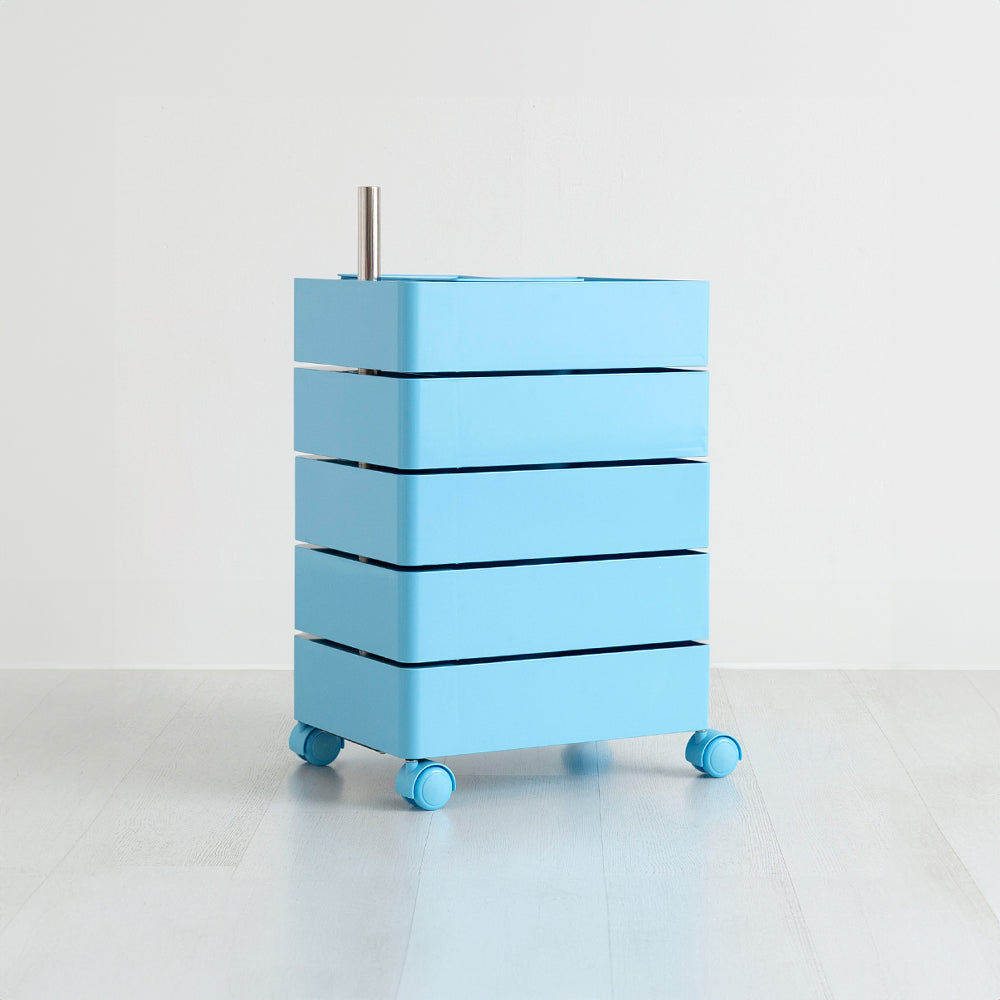 BINGEURI 360°トロリー収納｜5段