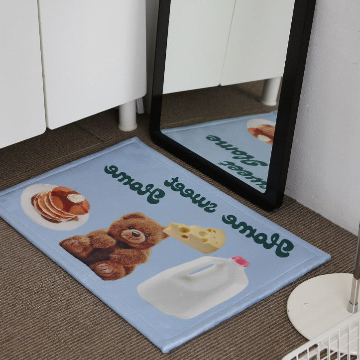 ハッピーモチーフマット 3種｜45x65