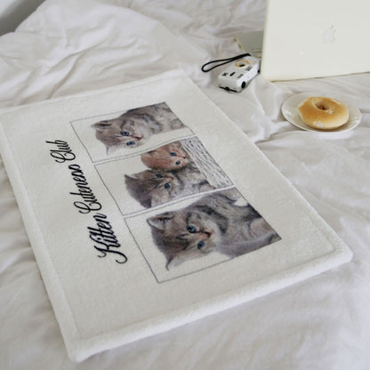 キャットプリントマット｜45x65