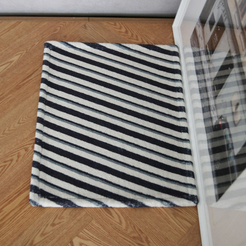 モナストライプマット 2種｜洗えるラグ