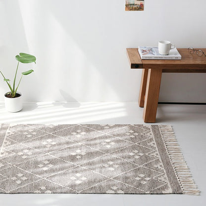 MALONEY ハンドメイドラグ｜80x115cm