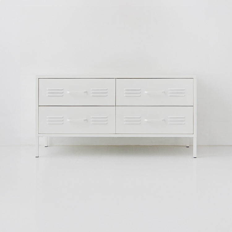 MKB スチール製チェスト 4ドア｜1150590