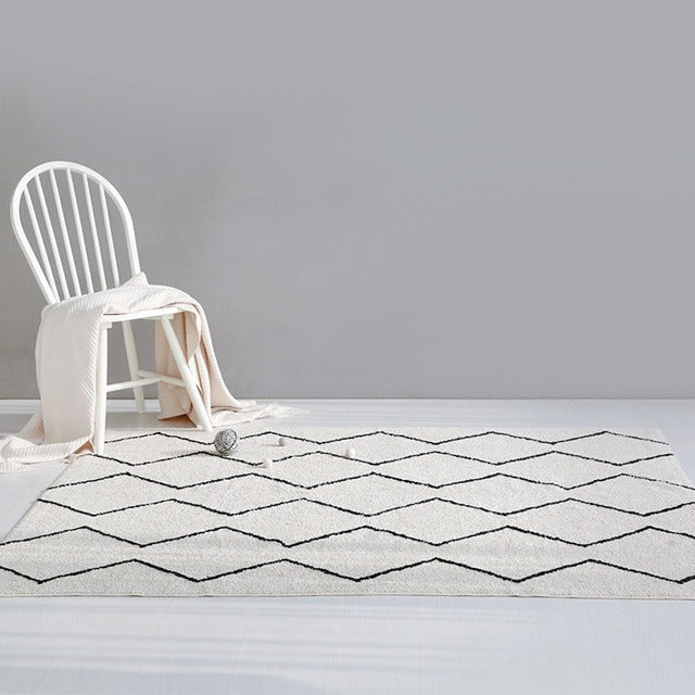 BILLOW ハンドメイドラグ｜160x200 cm