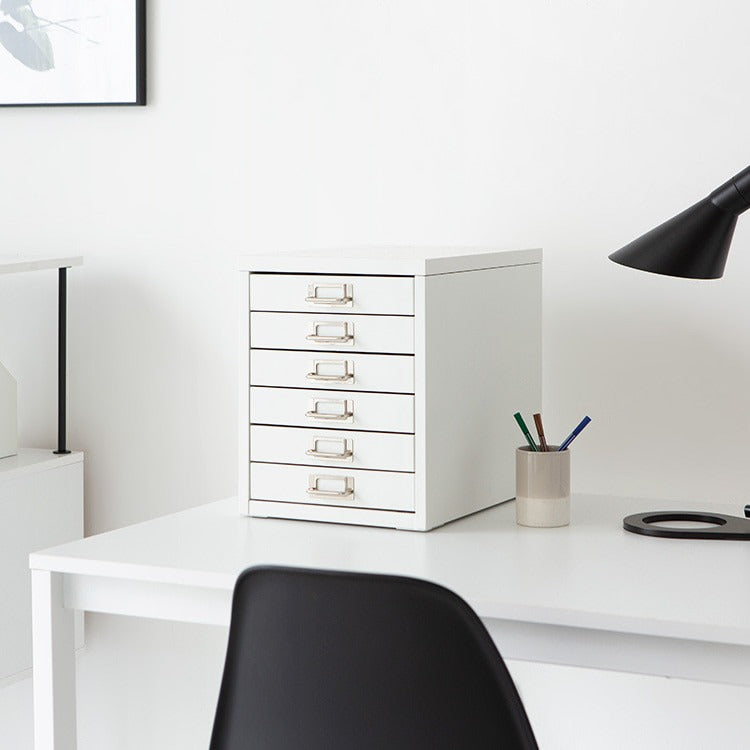 KOMPANY スチール製デスクキャビネット｜6段