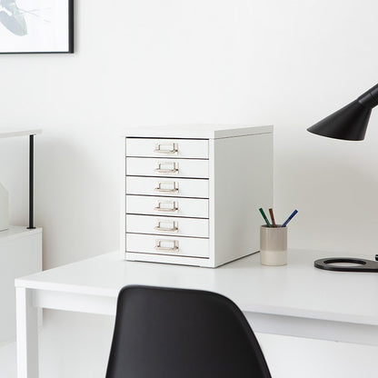 KOMPANY スチール製デスクキャビネット｜6段