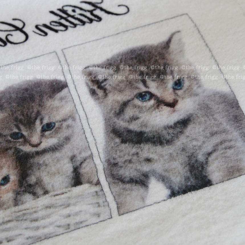 キャットプリントマット｜45x65