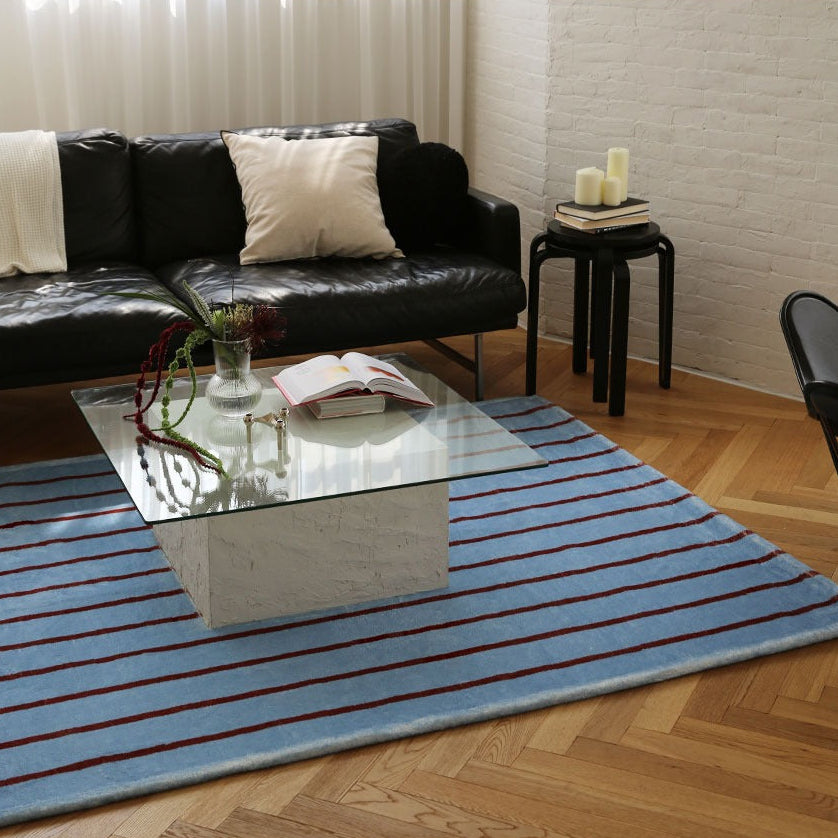 ベーシックストライプラグ｜洗えるラグ – 1acspaces