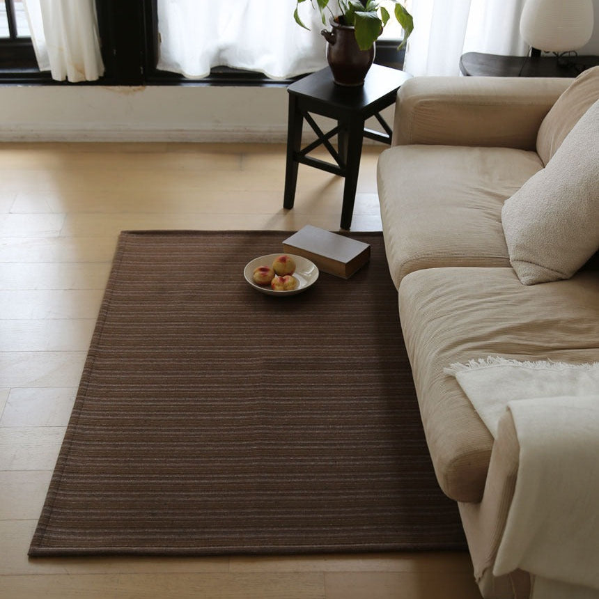 ブリオットブラウンラグ｜洗えるラグ