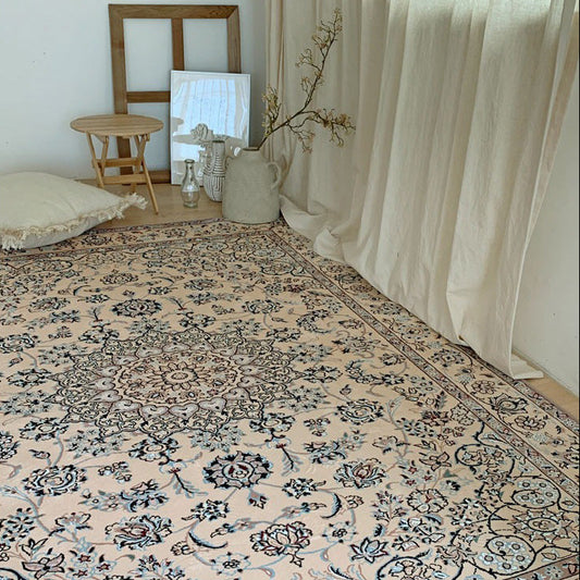 ピーチペルシャラグ｜洗えるラグ