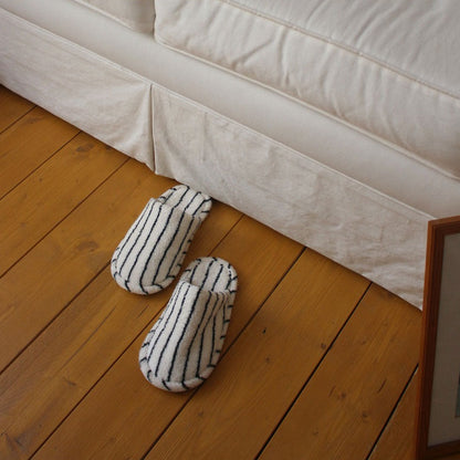 Martti ストライプスリッパ｜ルームシューズ
