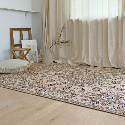 ピーチペルシャラグ｜洗えるラグ