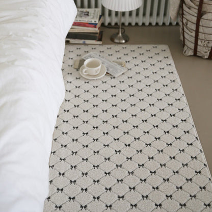 メイズリボン ジャカードラグ｜洗えるラグ