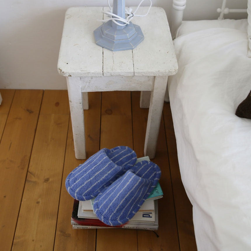 Martti ストライプスリッパ｜ルームシューズ