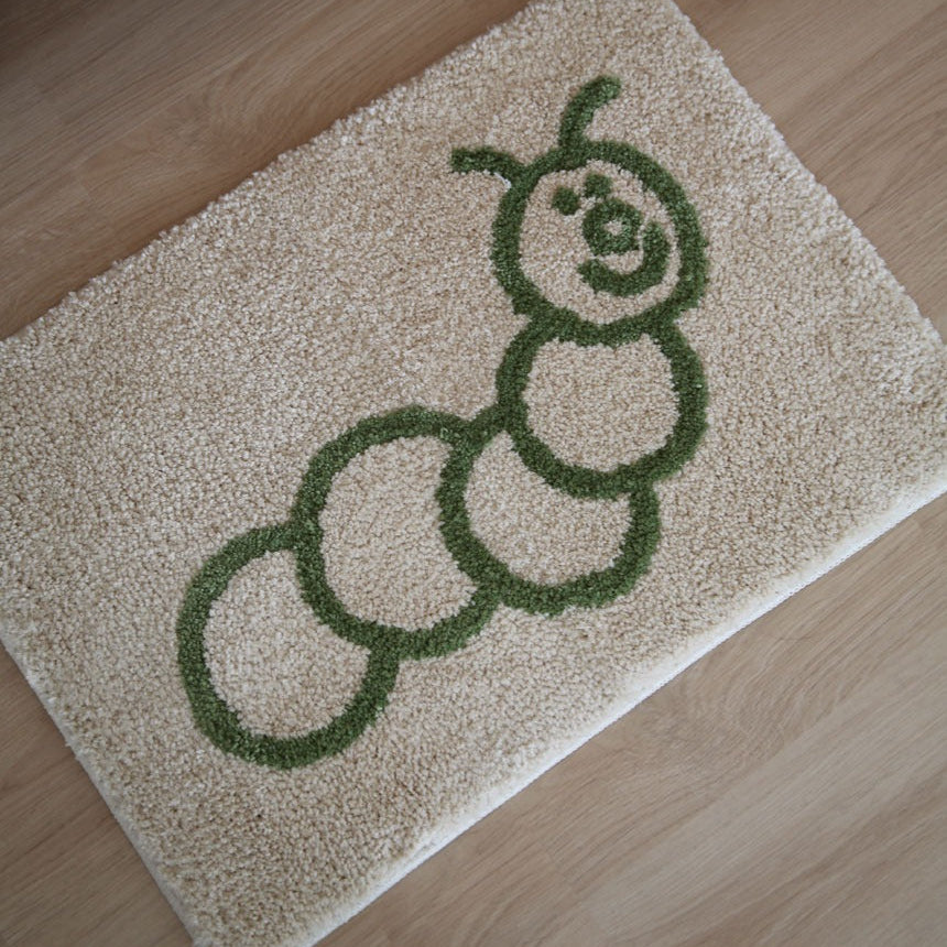 キャタピラーデザイン タフティングマット｜45x65