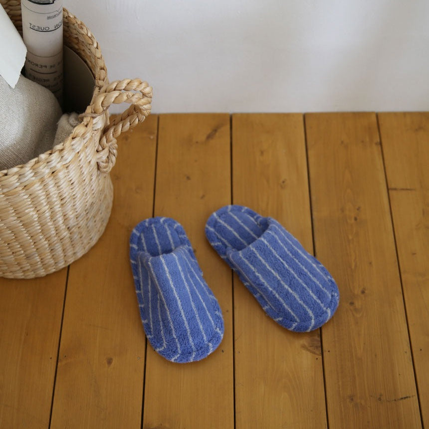 Martti ストライプスリッパ｜ルームシューズ