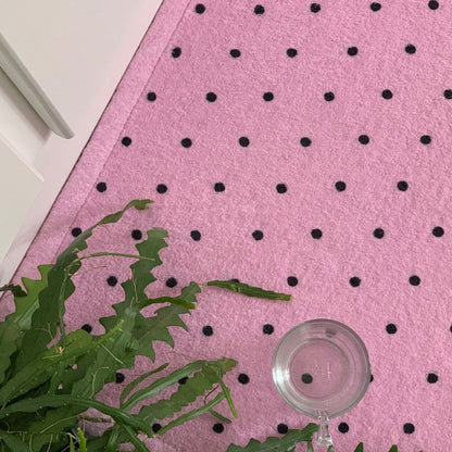 ピンクドットマット｜45x65