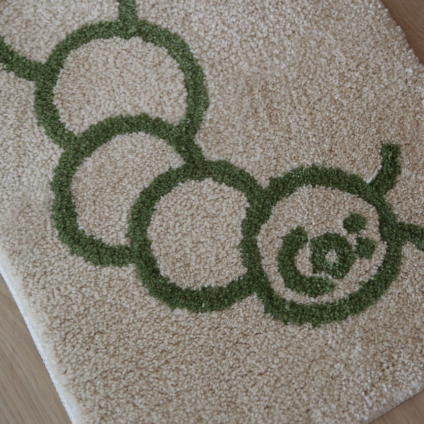 キャタピラーデザイン タフティングマット｜45x65