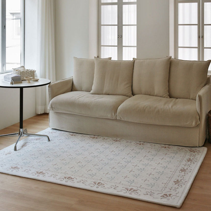 ヴィンテージレノクラシックラグ｜洗えるラグ