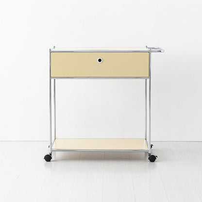 SIMPLIE 移動式収納ラック 2段1ドア｜BC646