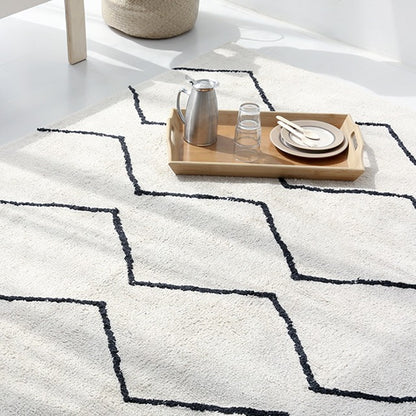 BILLOW ハンドメイドラグ｜180x230 cm