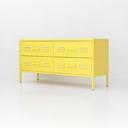 MKB スチール製チェスト 4ドア｜1150590