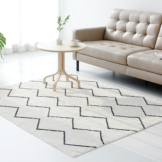 BILLOW ハンドメイドラグ｜160x200 cm