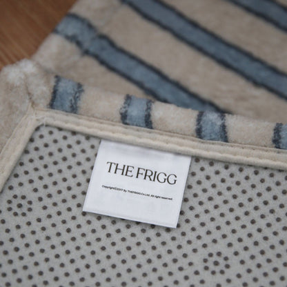 ブルーストライプマット（Chika Stripe Mat）｜45x65