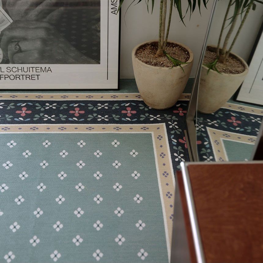 ヴィンテージキャビンラグ｜洗えるラグ