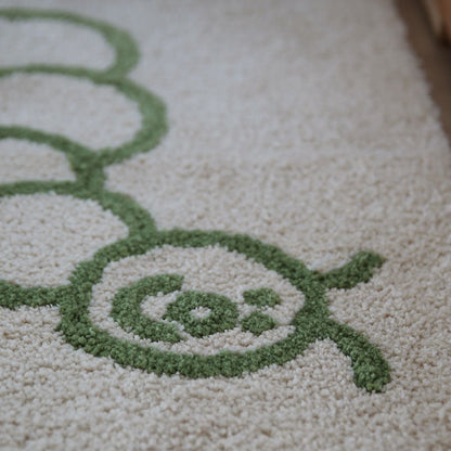 キャタピラーデザイン タフティングマット｜45x65