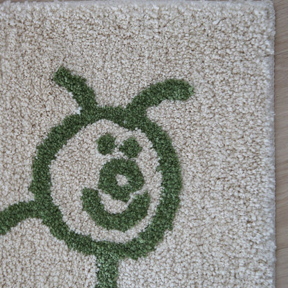 キャタピラーデザイン タフティングマット｜45x65