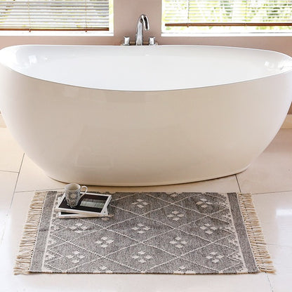 MALONEY ハンドメイドラグ｜80x115cm