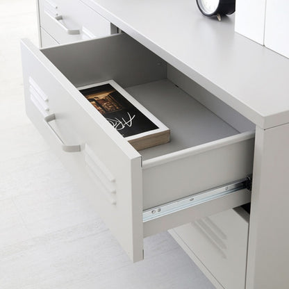 MKB スチール製チェスト 4ドア｜1150590