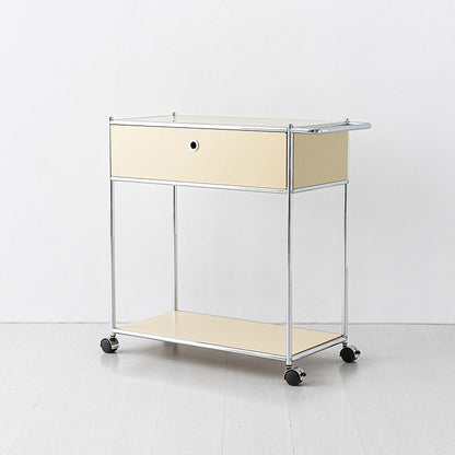 SIMPLIE 移動式収納ラック 2段1ドア｜BC646