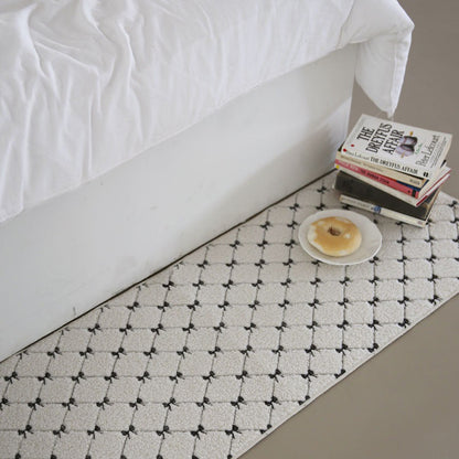 メイズリボン ジャカードラグ｜洗えるラグ