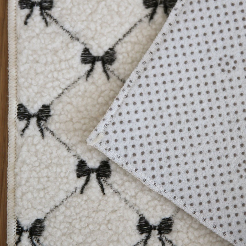 メイズリボン ジャカードラグ｜洗えるラグ