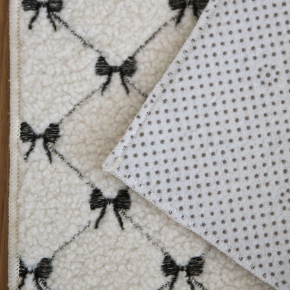 メイズリボン ジャカードラグ｜洗えるラグ