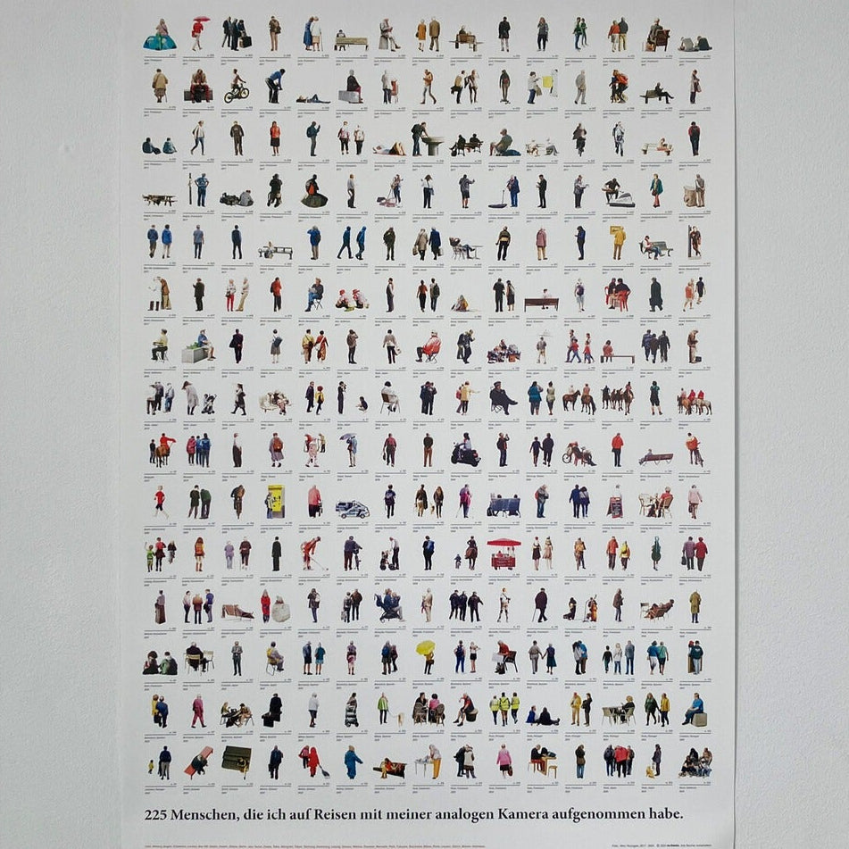 nu thanks ポスター｜225 Menschen Poster (A1)