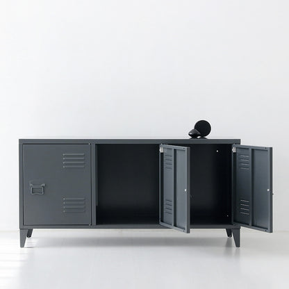 MKB アンティークスチールキャビネット｜横型3ドア