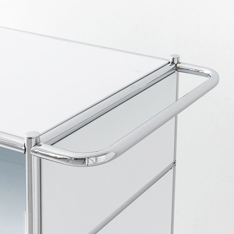 SIMPLIE 移動式収納トロリー 4段1ドア｜BC641