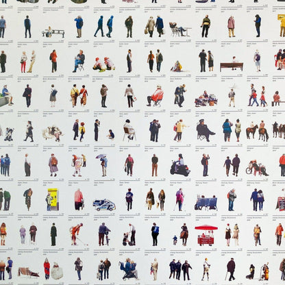 nu thanks ポスター｜225 Menschen Poster (A1)