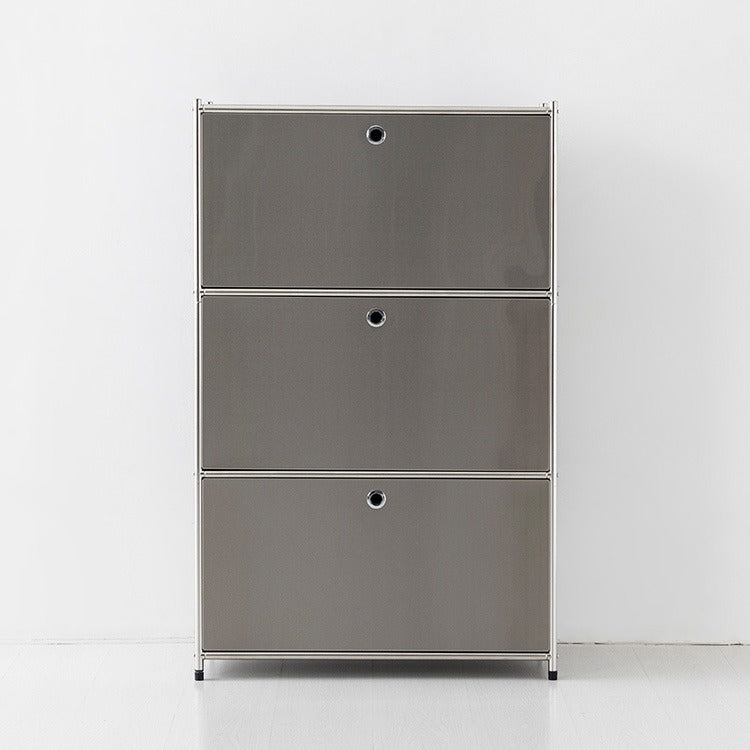 SIMPLIE モジュール3ドア収納ラック｜BC020 ステンレス