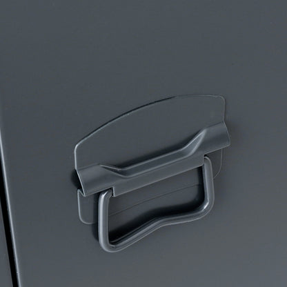 MKB アンティークスチールキャビネット｜横型3ドア