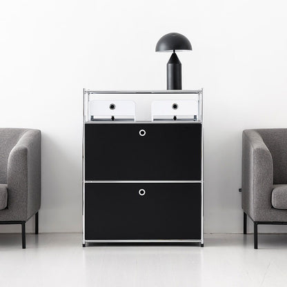 SIMPLIE モジュール2ドア収納ラック 1x3｜BC614