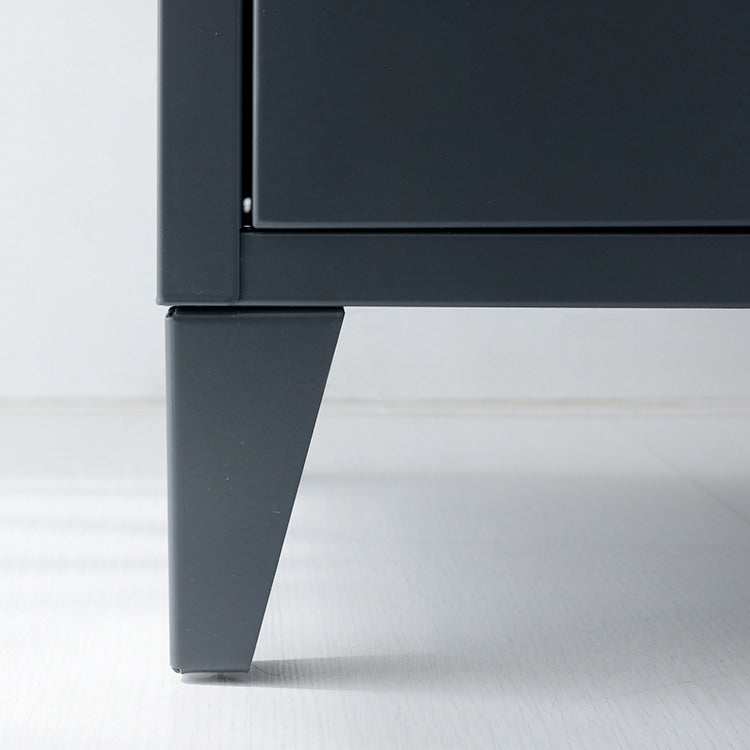 MKB アンティークスチールキャビネット｜横型3ドア